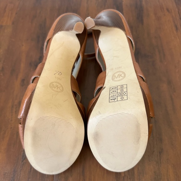 NWOB MICHAEL MICHAEL KORS Strappy Ankle Strap Stiletto Pump Heels #ST14J - Picture 8 of 10